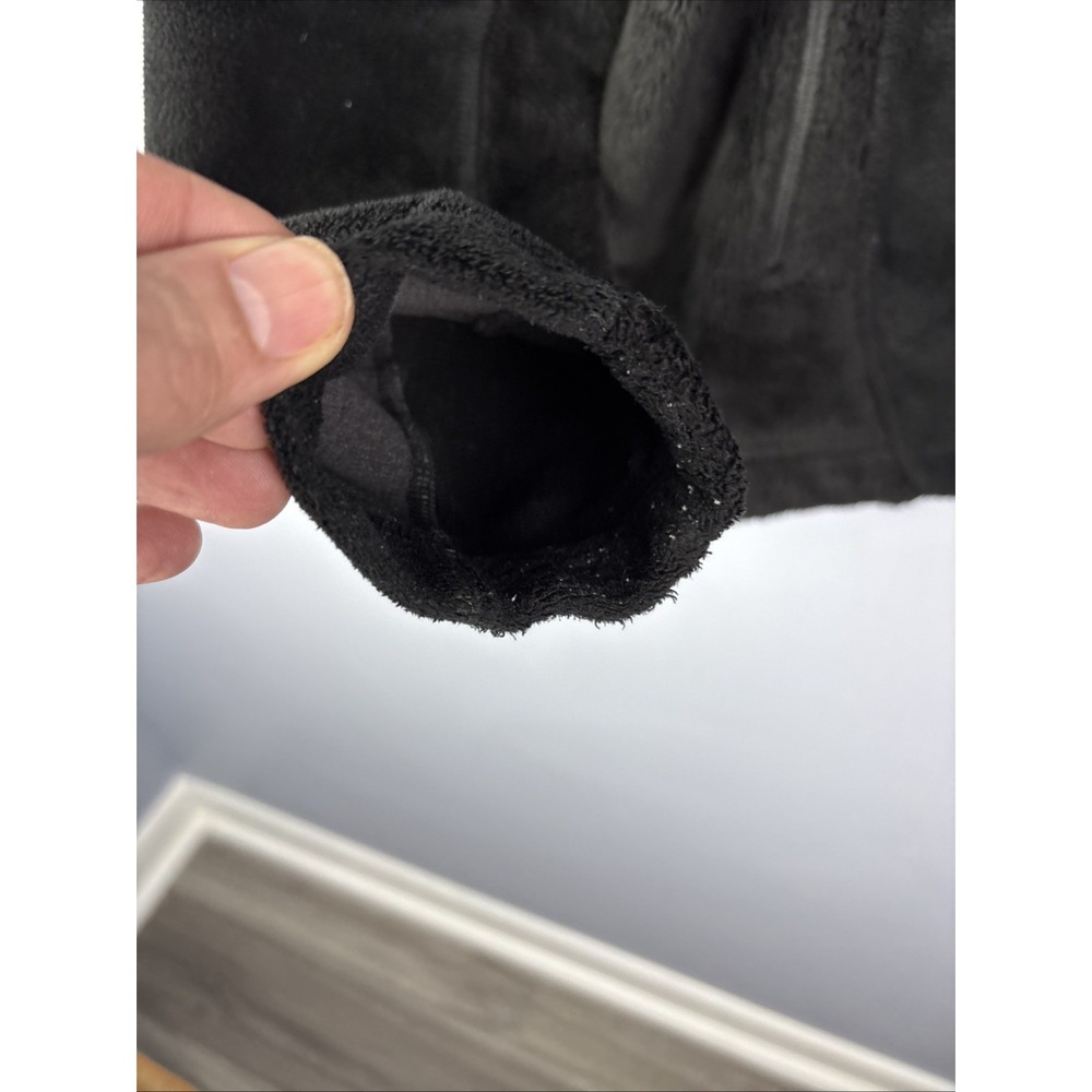 Mountain Hardware Womens Wind Stopper Jacket Small Black Fleece Outdoor Hiking - Picture 5 of 12